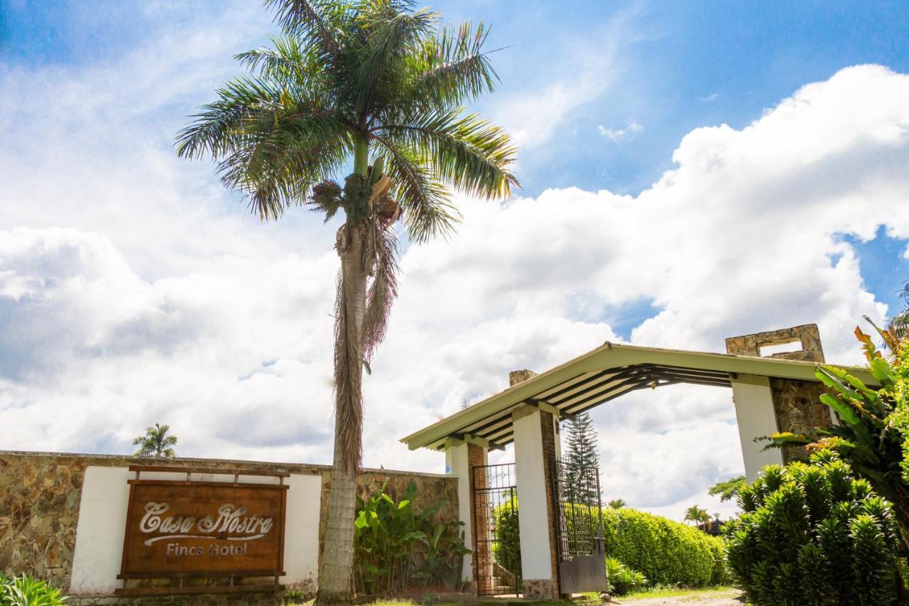 Finca Hotel Casa Nostra, Villa Mariana Quimbaya Zewnętrze zdjęcie